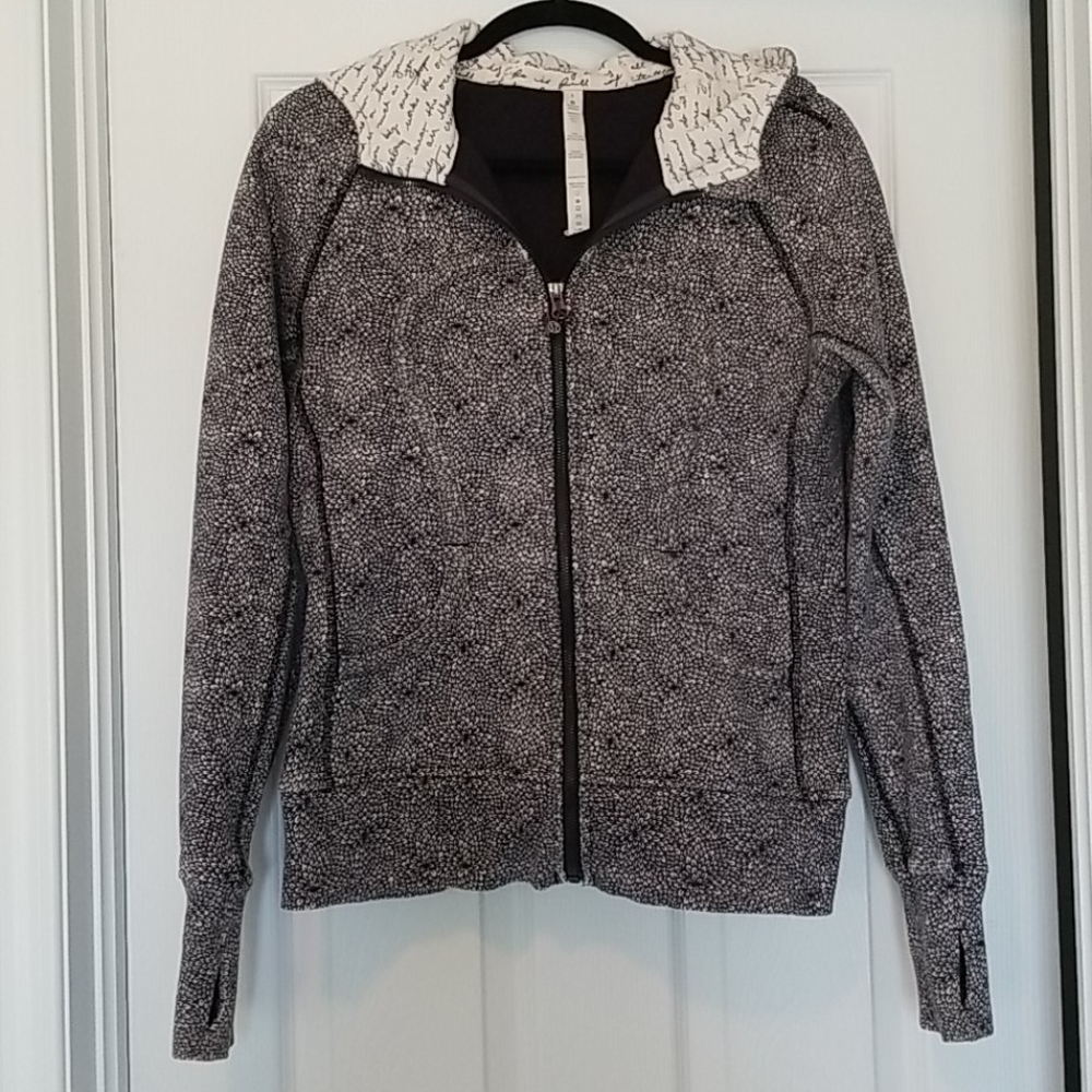 Lululemon zipped hoodie size 8